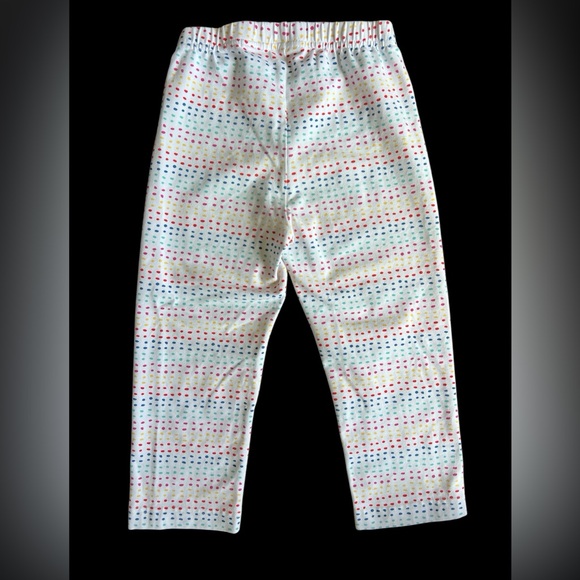 Bundle of 3 Hanna Andersson cotton stretch cropped leggings, size 8 - Picture 4 of 9